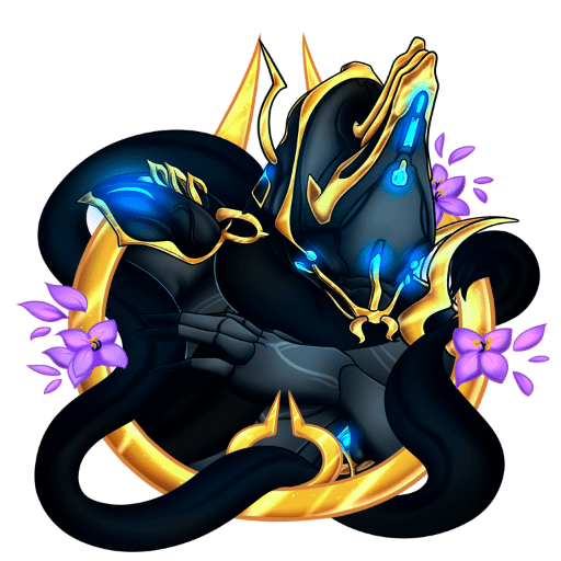 Vector Warframe Glyph Image